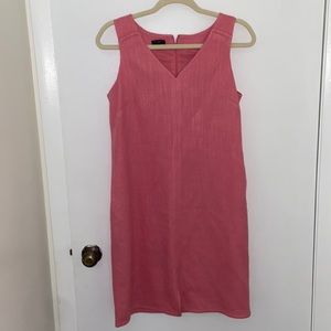 Talbots casualPink dress with pockets womens sz6P